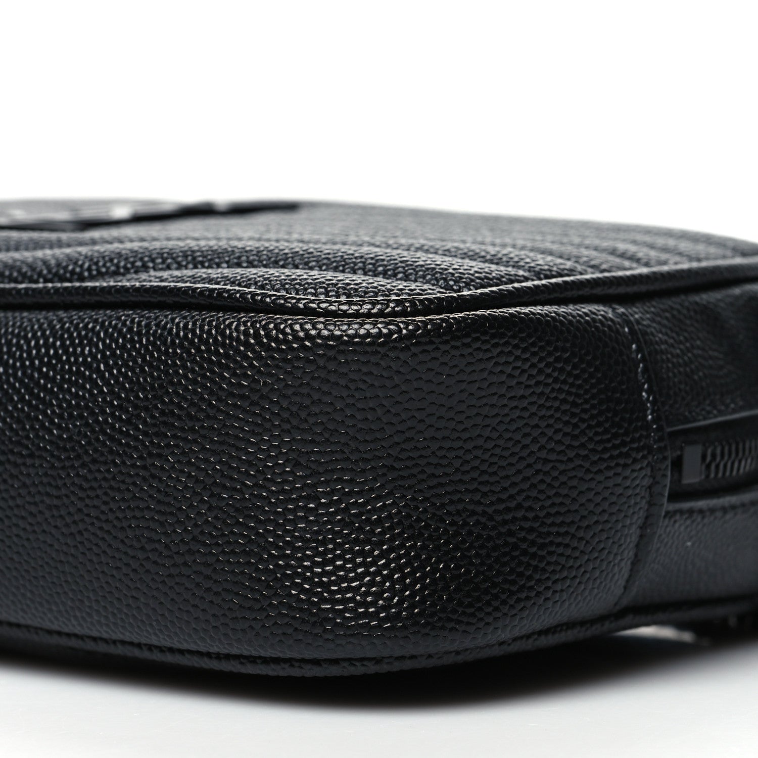Saint Laurent Grain De Poudre Matelasse Monogram Mini Lou Camera Bag Black 10 of 10