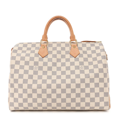 Louis Vuitton Damier Azur Speedy 35 1 of 15