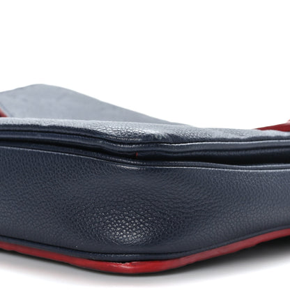 Louis Vuitton Empreinte Pochette Metis Marine Rouge 8 of 11
