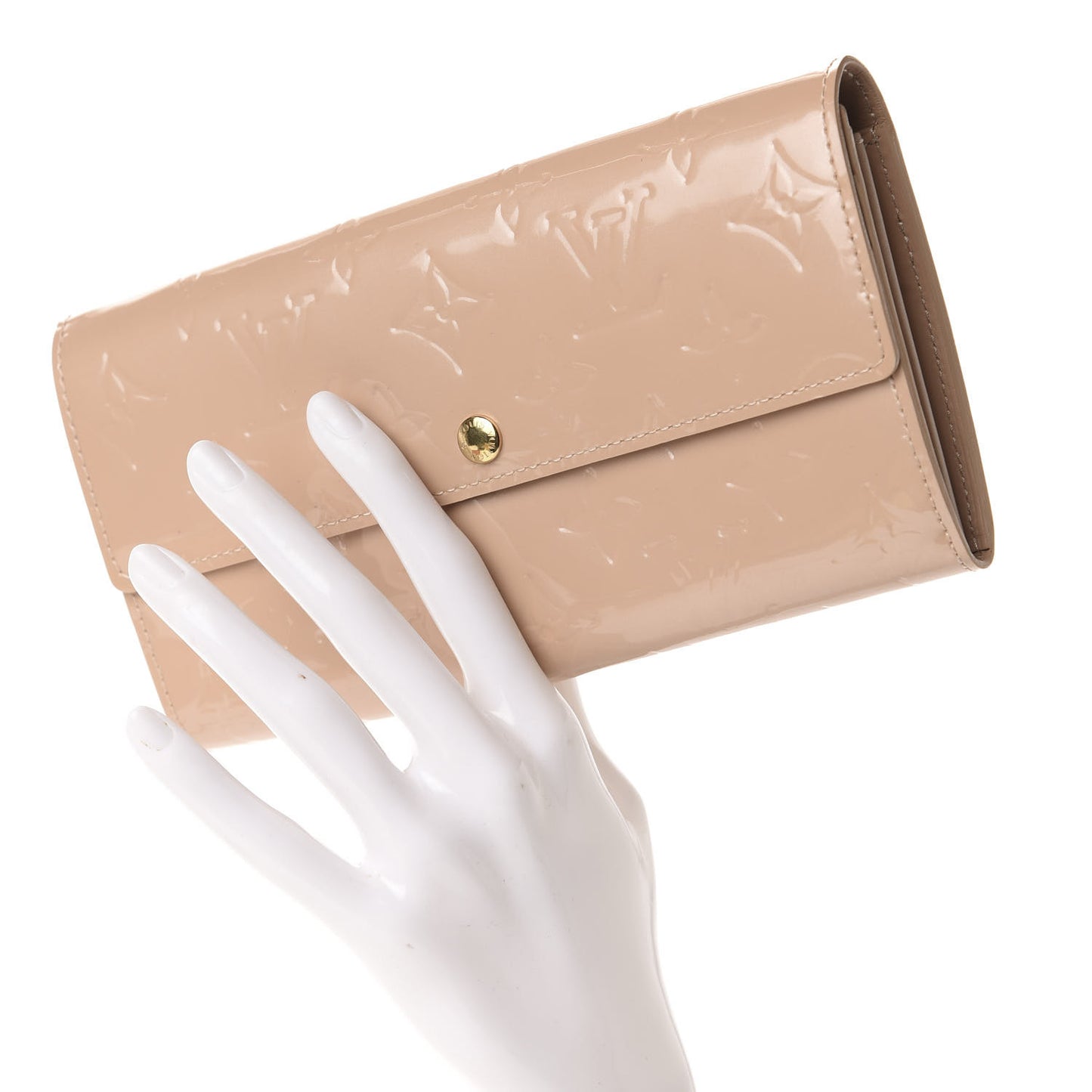 Vernis Sarah Wallet Rose Florentin