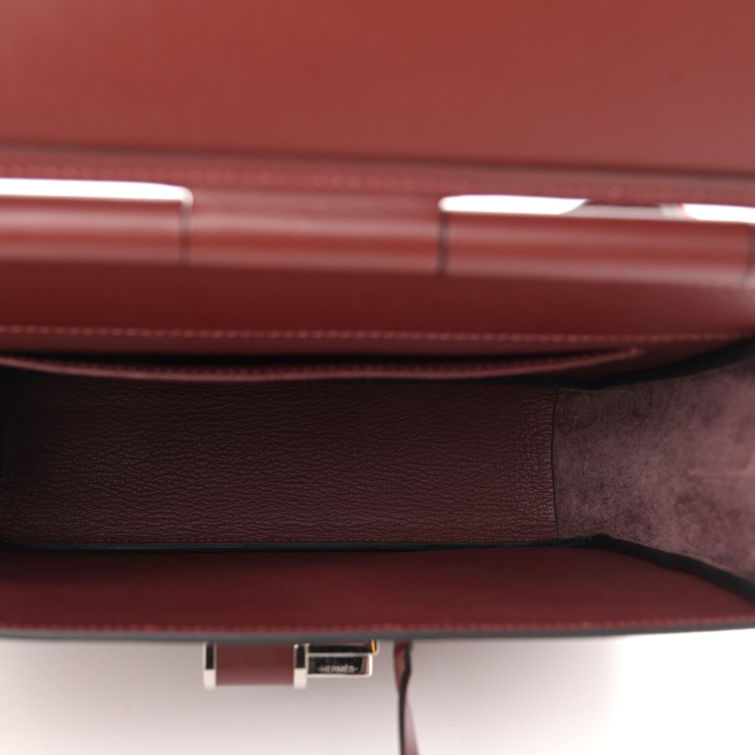 Hermes Swift Epsom Sacabar 24 Rouge H 5 of 10