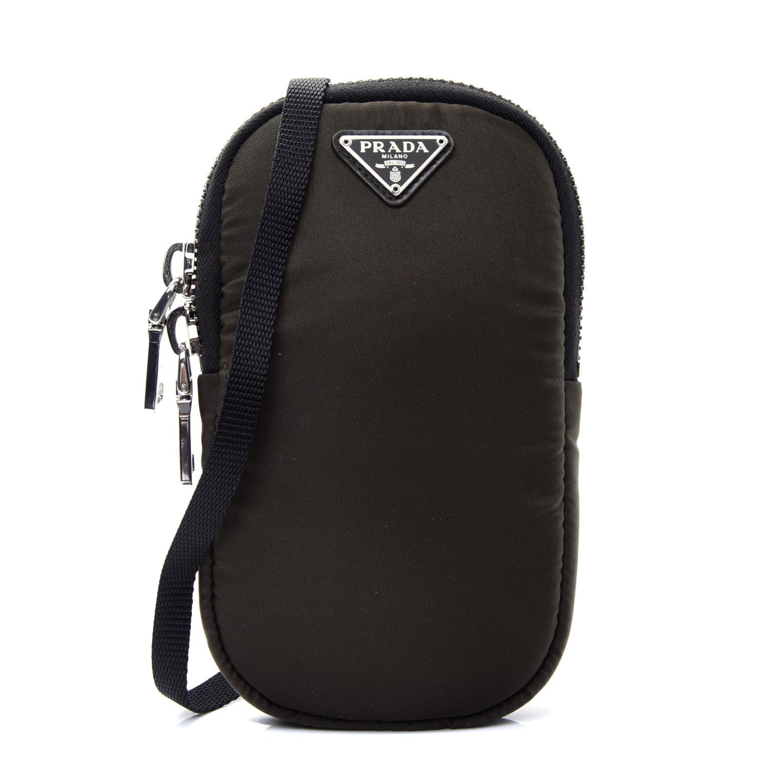 Prada Tessuto Nylon Pocket Mini Bag Mimetico Black 1 of 12