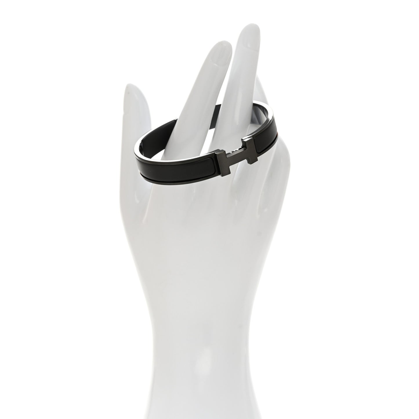 Matte Enamel Narrow Clic Clac HH Bracelet T5 So Black