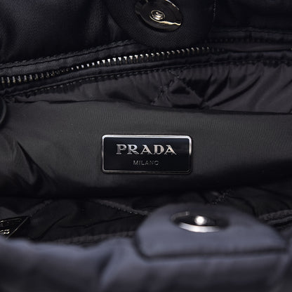 Prada Tessuto Nylon Bomber Tote Black 6 of 10