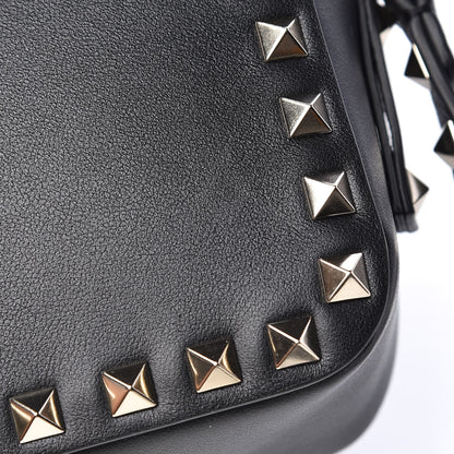 Valentino Garavani Calfskin Rockstud Camera Crossbody Bag Black 9 of 9