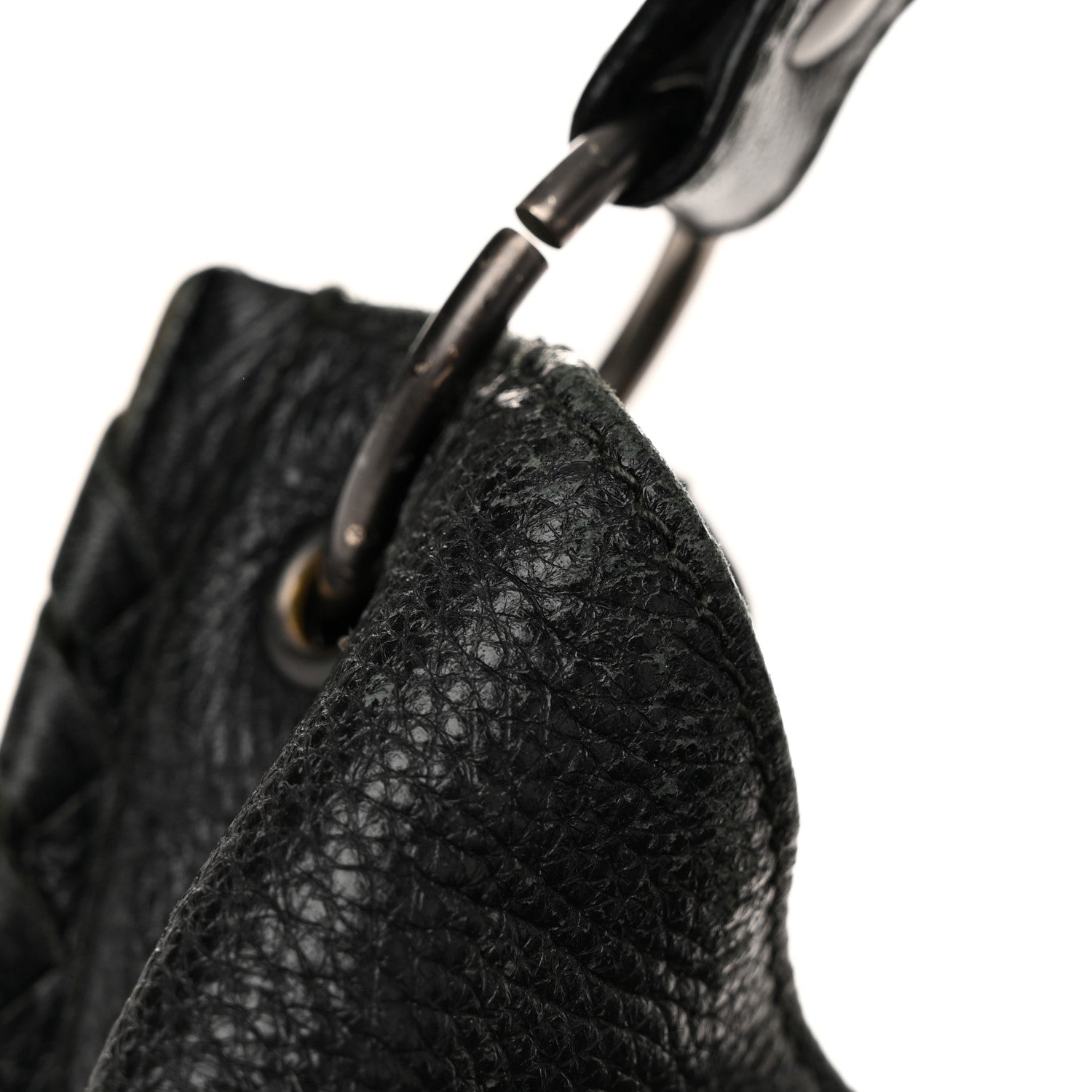 Bottega Veneta Cervo Deerskin Large Hobo Black 13 of 14