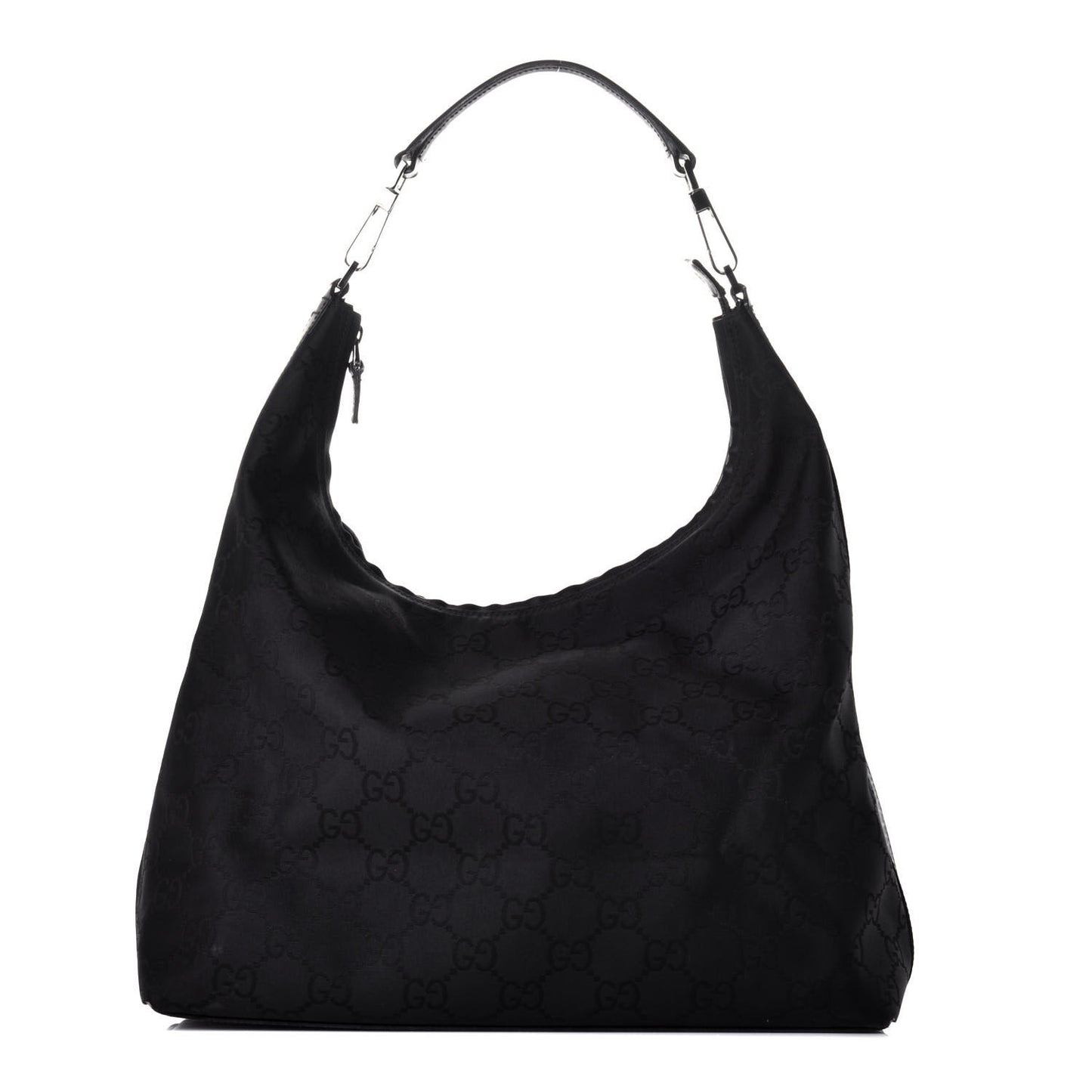 Nylon Monogram Hobo Black