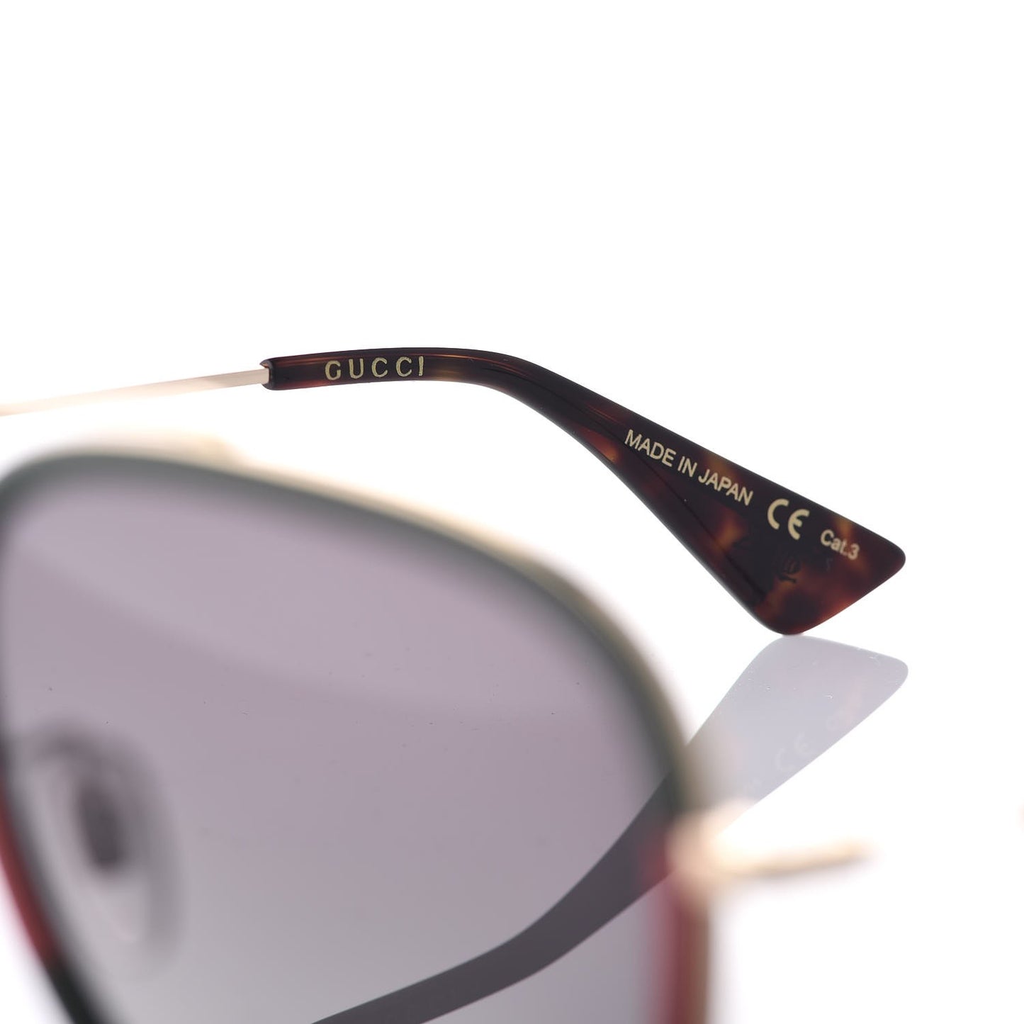Web Aviator Sunglasses GG0062S Green Red