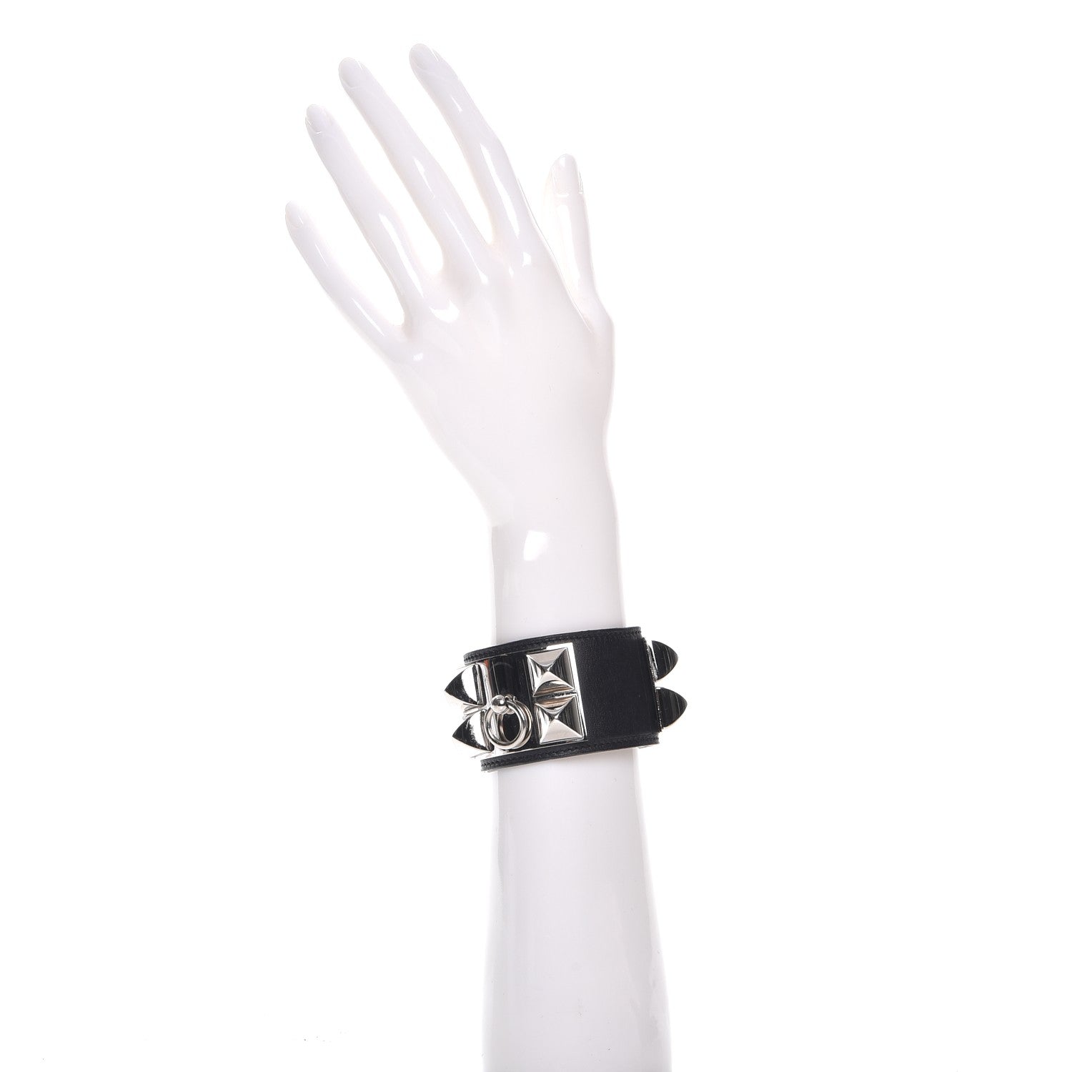 Hermes Swift Collier de Chien CDC Bracelet S Black 2 of 9