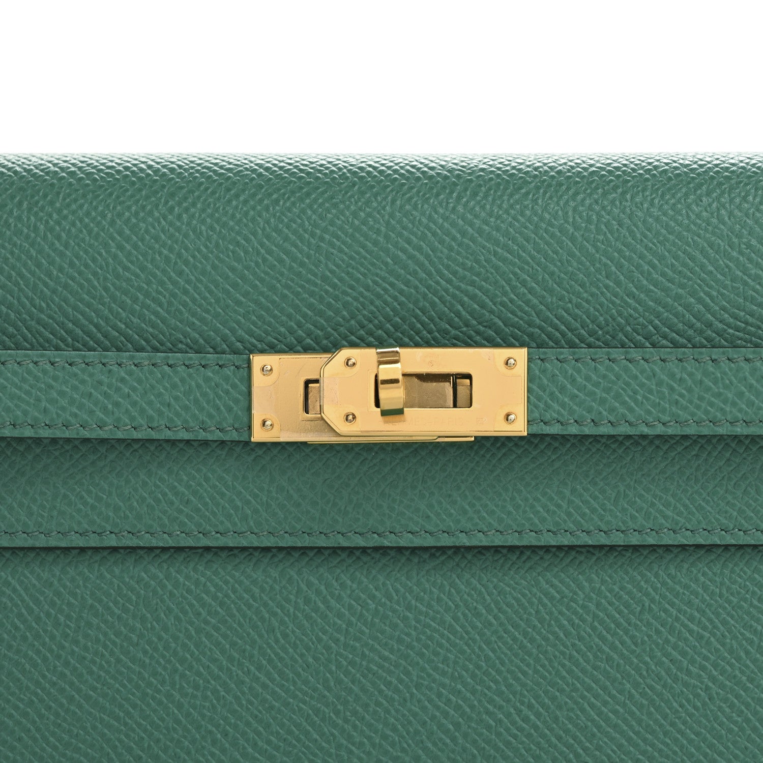 Hermes Epsom Kelly Wallet To Go Vert Jade 7 of 10