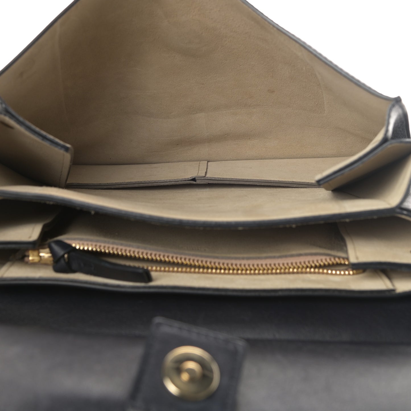 Suede Calfskin Medium Faye Shoulder Bag Full Blue Mustard