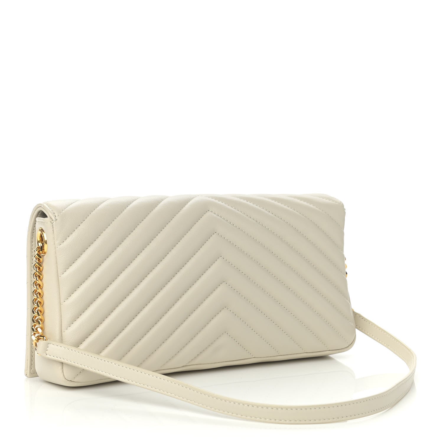 Saint Laurent Lambskin Matelasse Monogram Kate 99 Crema Soft 3 of 10