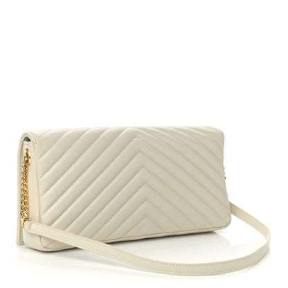 Saint Laurent Lambskin Matelasse Monogram Kate 99 Crema Soft 3 of 10
