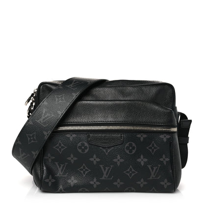 Louis Vuitton Taiga Monogram Eclipse Outdoor Messenger Black 1 of 8