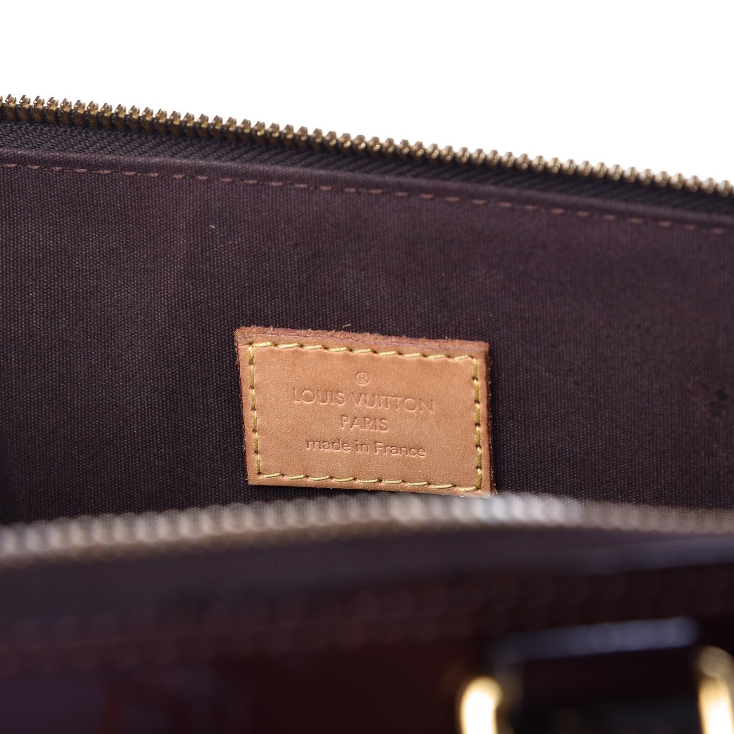 Louis Vuitton Vernis Alma GM Amarante 6 of 7