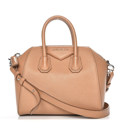 Givenchy Sugar Goatskin Mini Antigona Beige 1 of 11