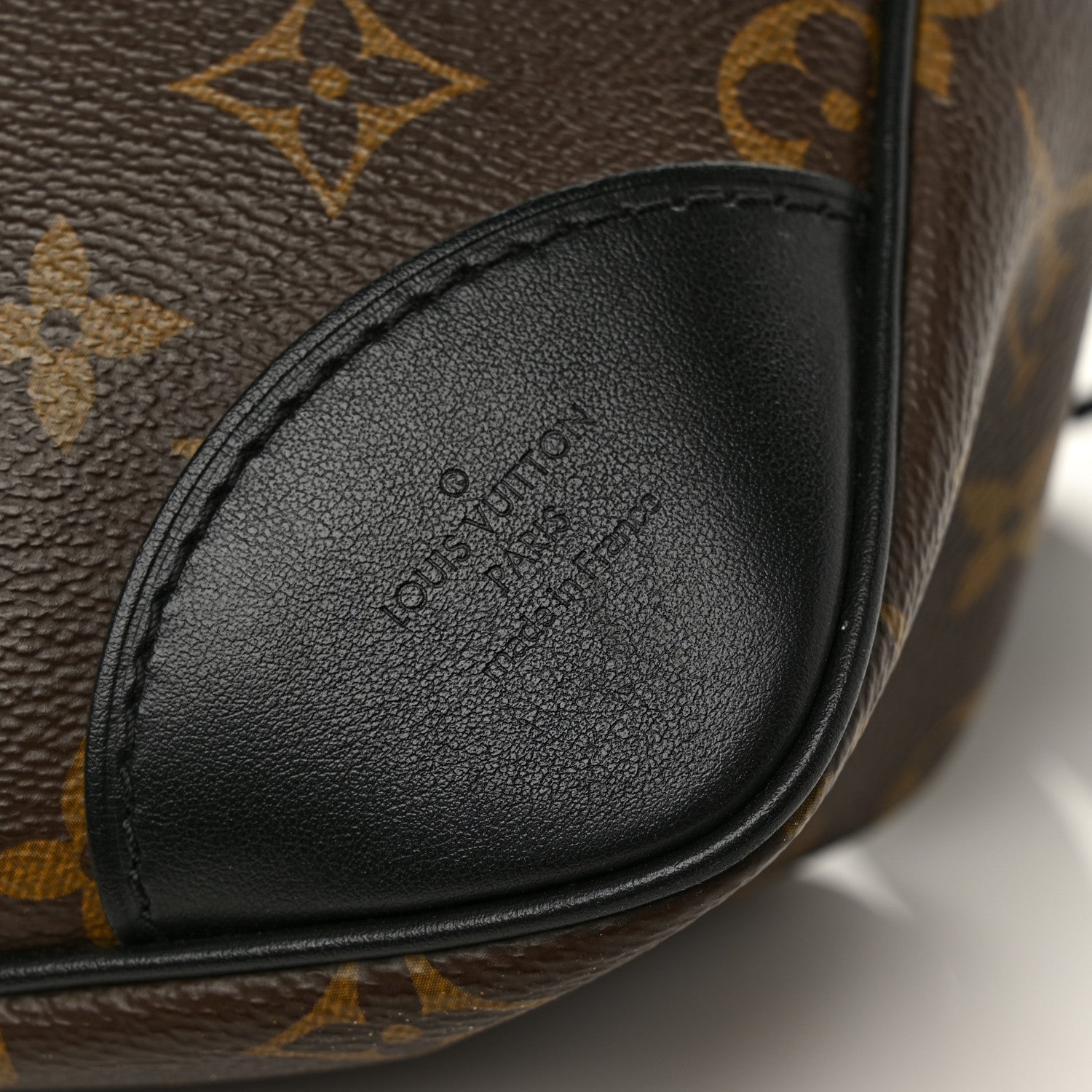 Louis Vuitton Monogram Odeon MM Black 6 of 10