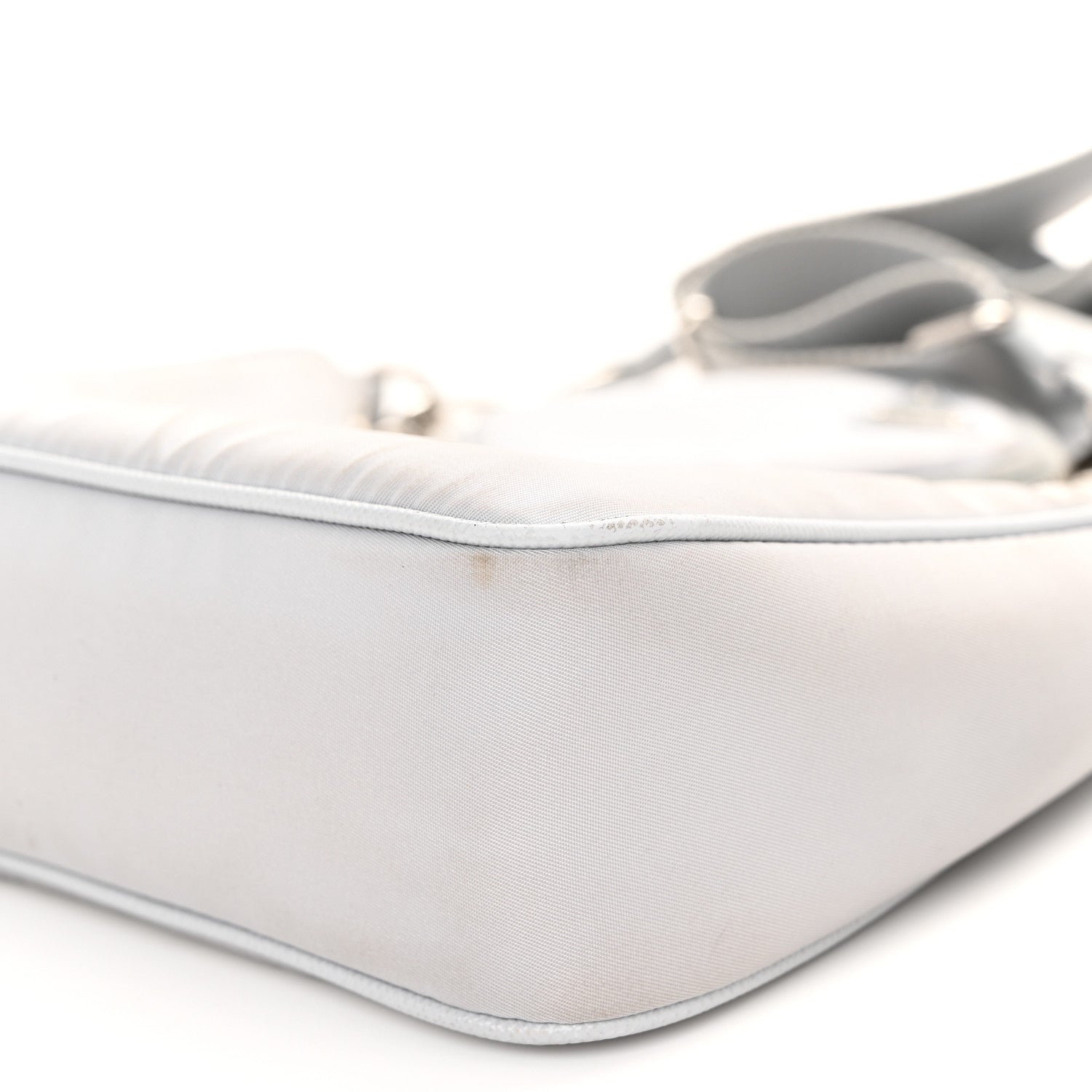 Prada Re-Nylon Saffiano Re-Edition 2005 Shoulder Bag Fiordaliso 10 of 10