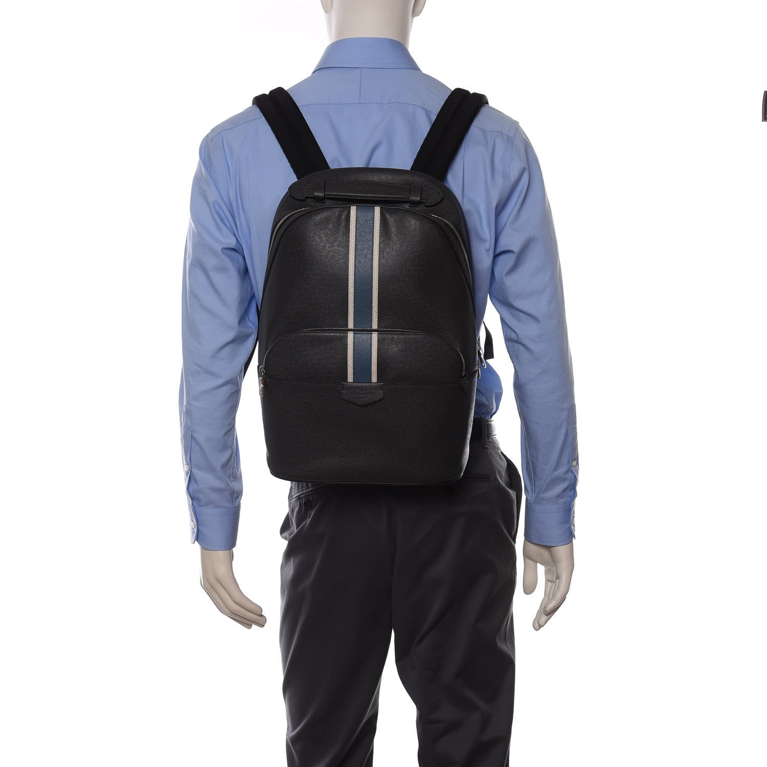 Louis Vuitton Taiga Anton Backpack Ardoise 2 of 10