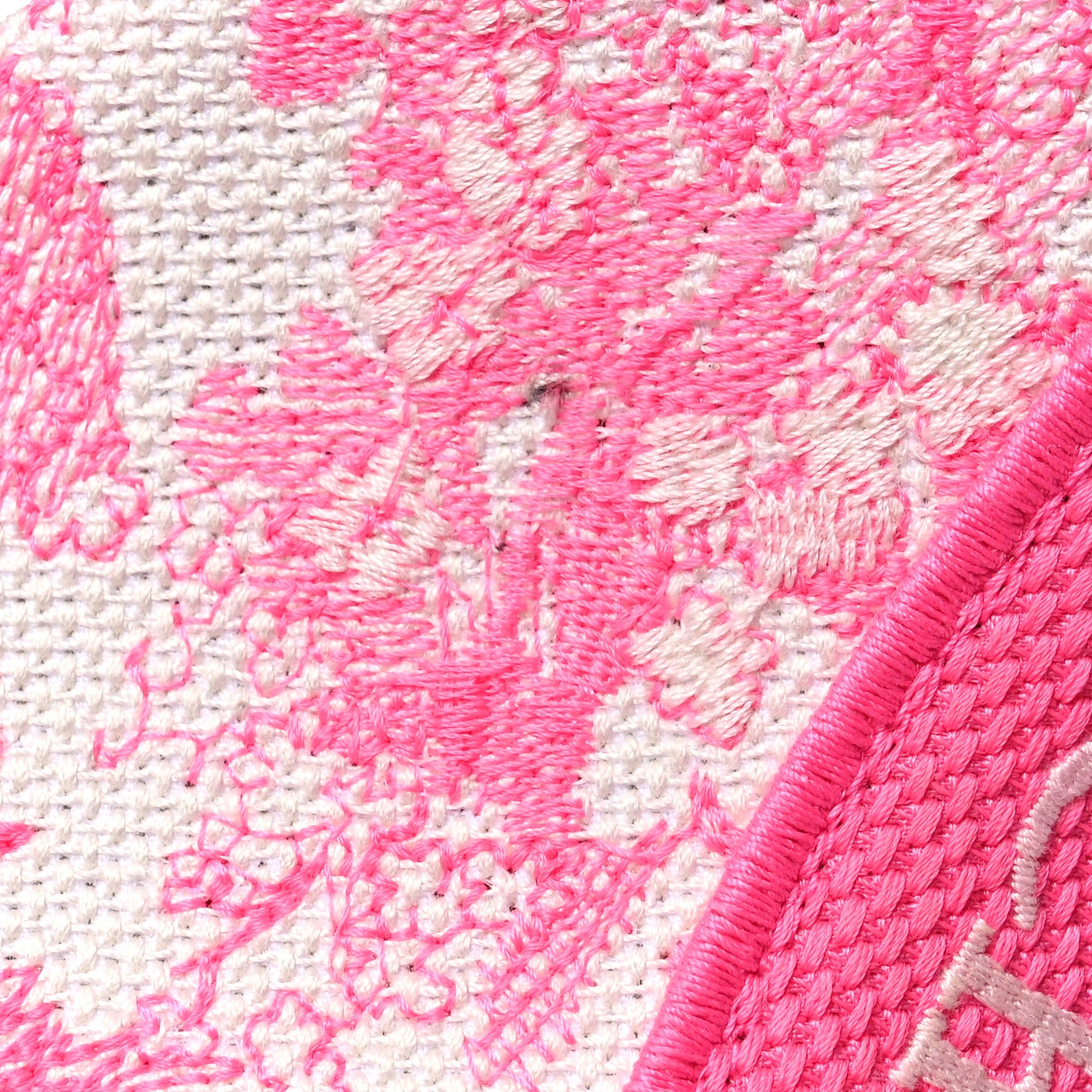 Christian Dior Toile De Jouy Reverse Visor Fluorescent Pink 10 of 10
