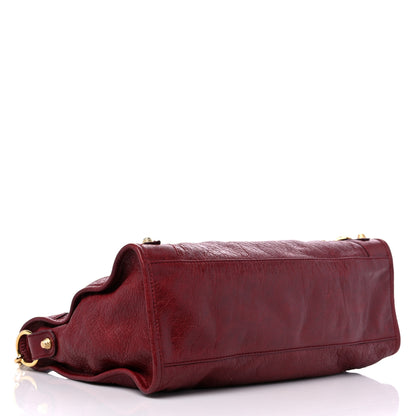 Balenciaga Agneau Giant 12 Gold Hardware City Rouge Cerise 4 of 18