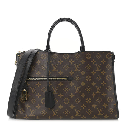 Louis Vuitton Monogram Popincourt MM Black 1 of 14