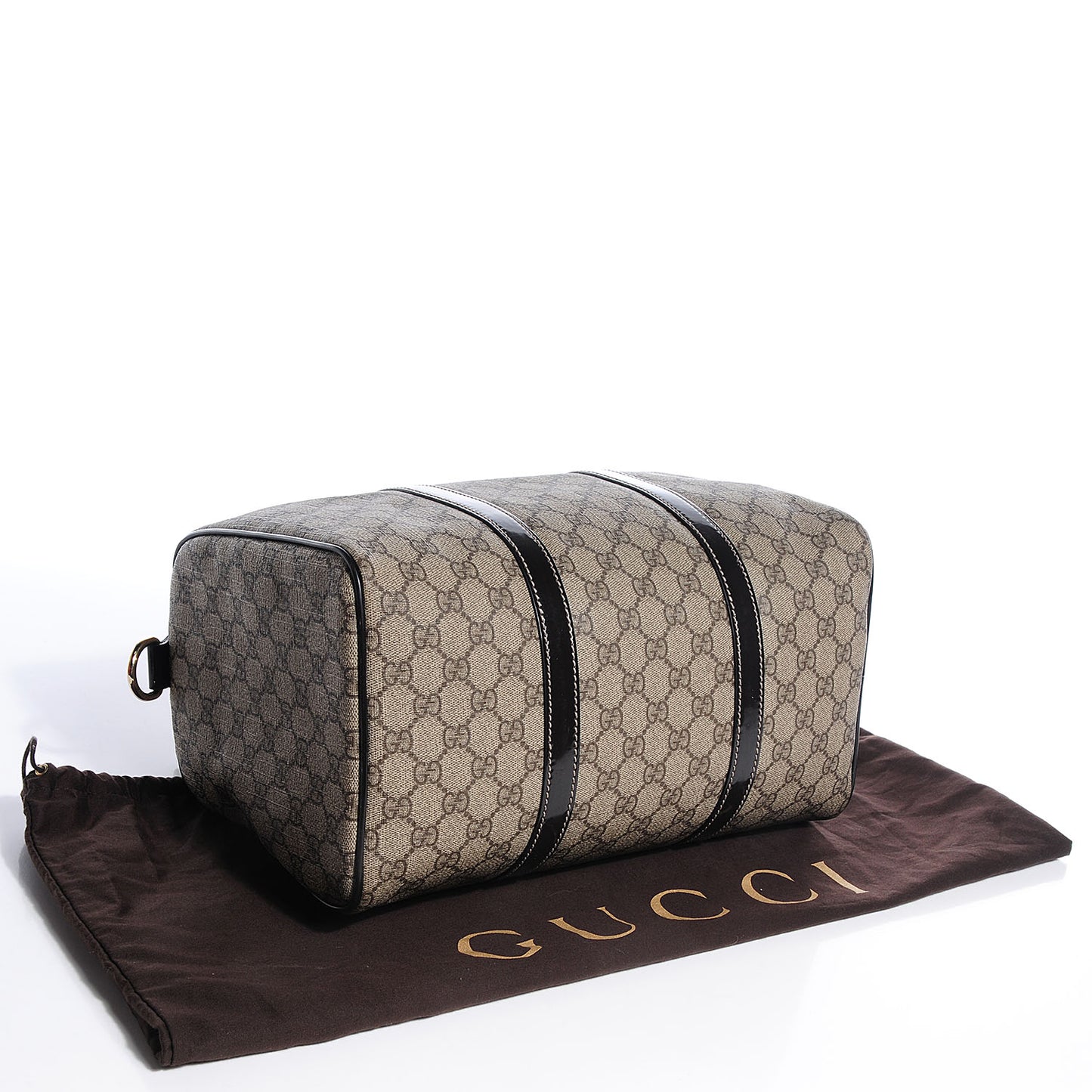 GG Plus Monogram Medium Joy Boston Dark Brown