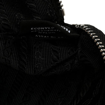 Prada Tessuto Nylon Wrist Pouch Black 6 of 7