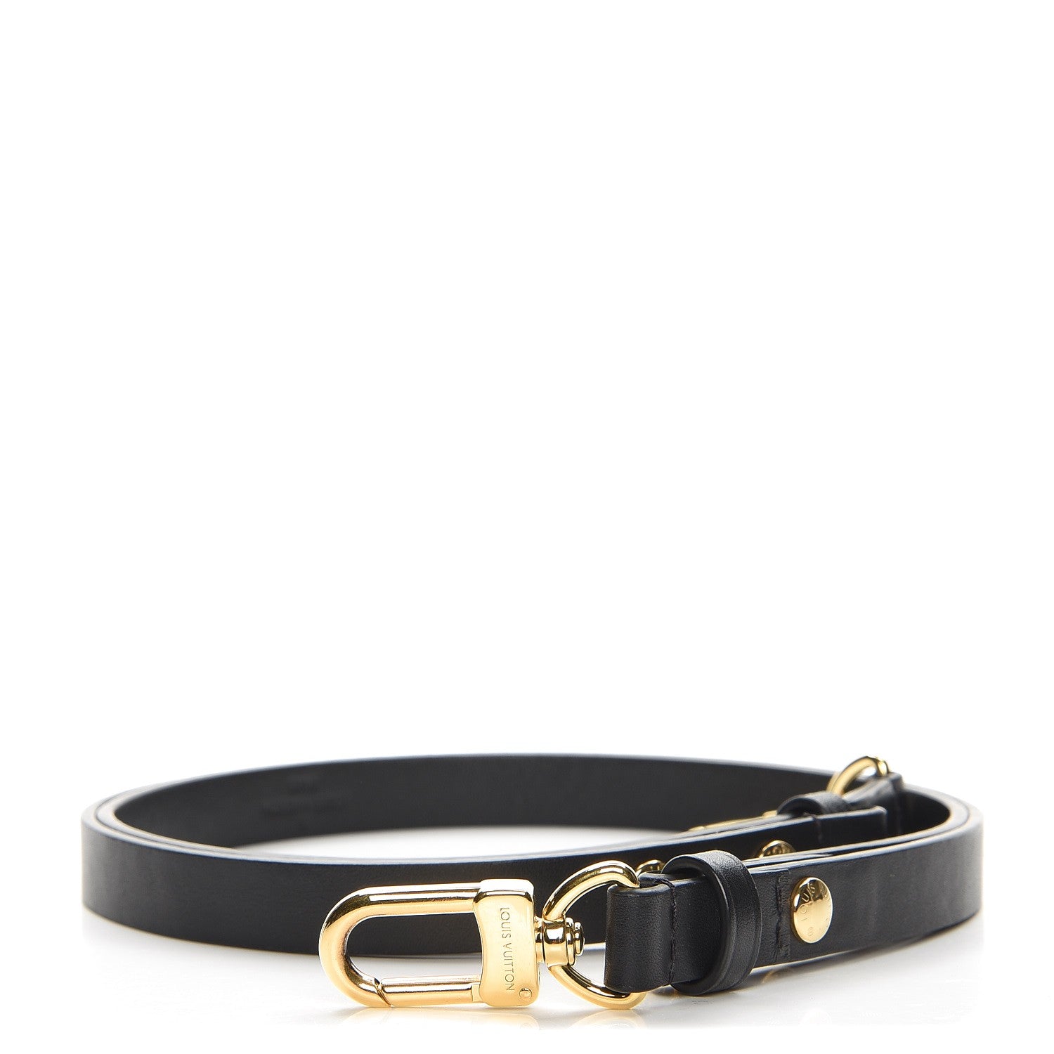 Louis Vuitton Calfskin Neo Noe Shoulder Strap Black 1 of 3