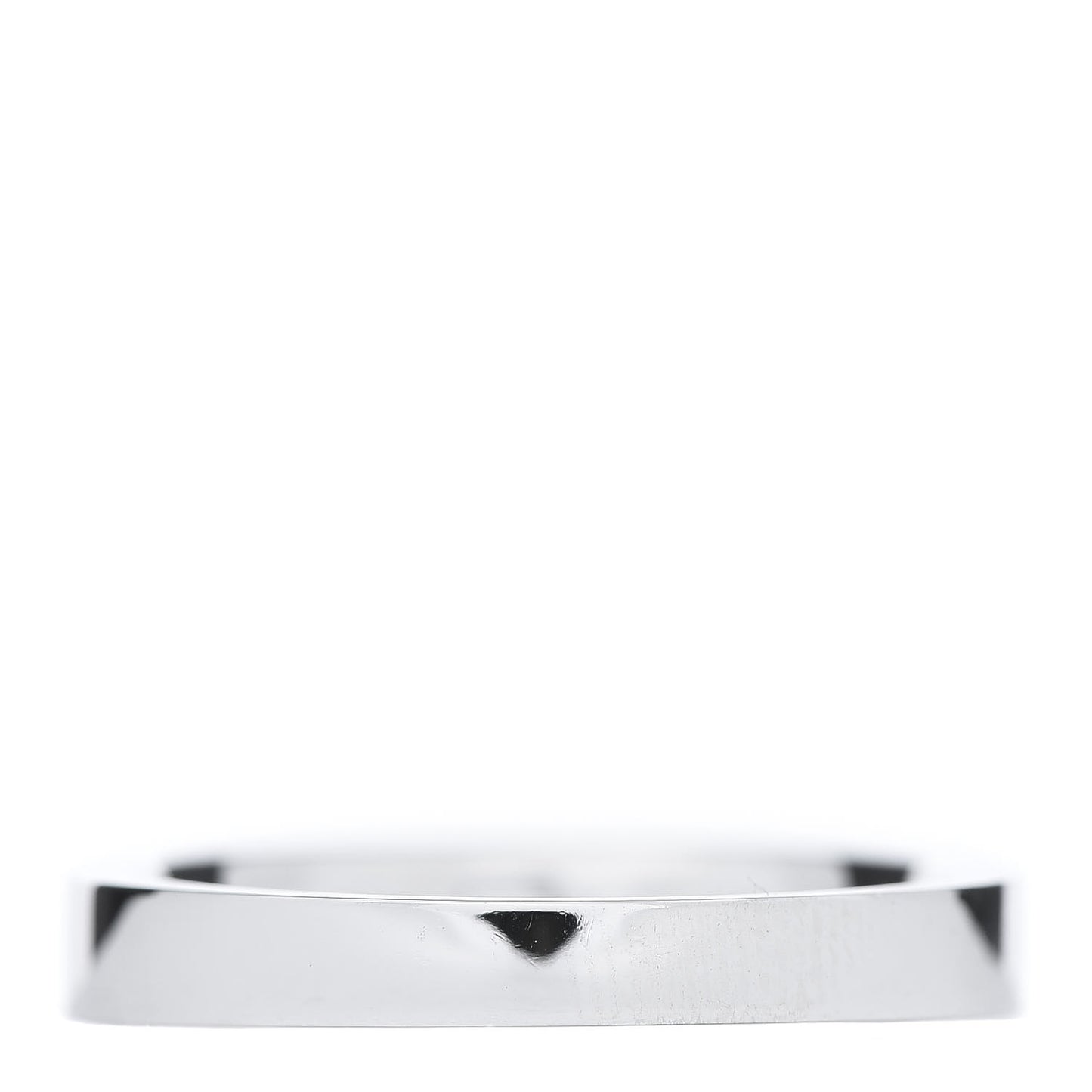 Platinum Diamond Single Baguette Wedding Band Ring 55 7.25