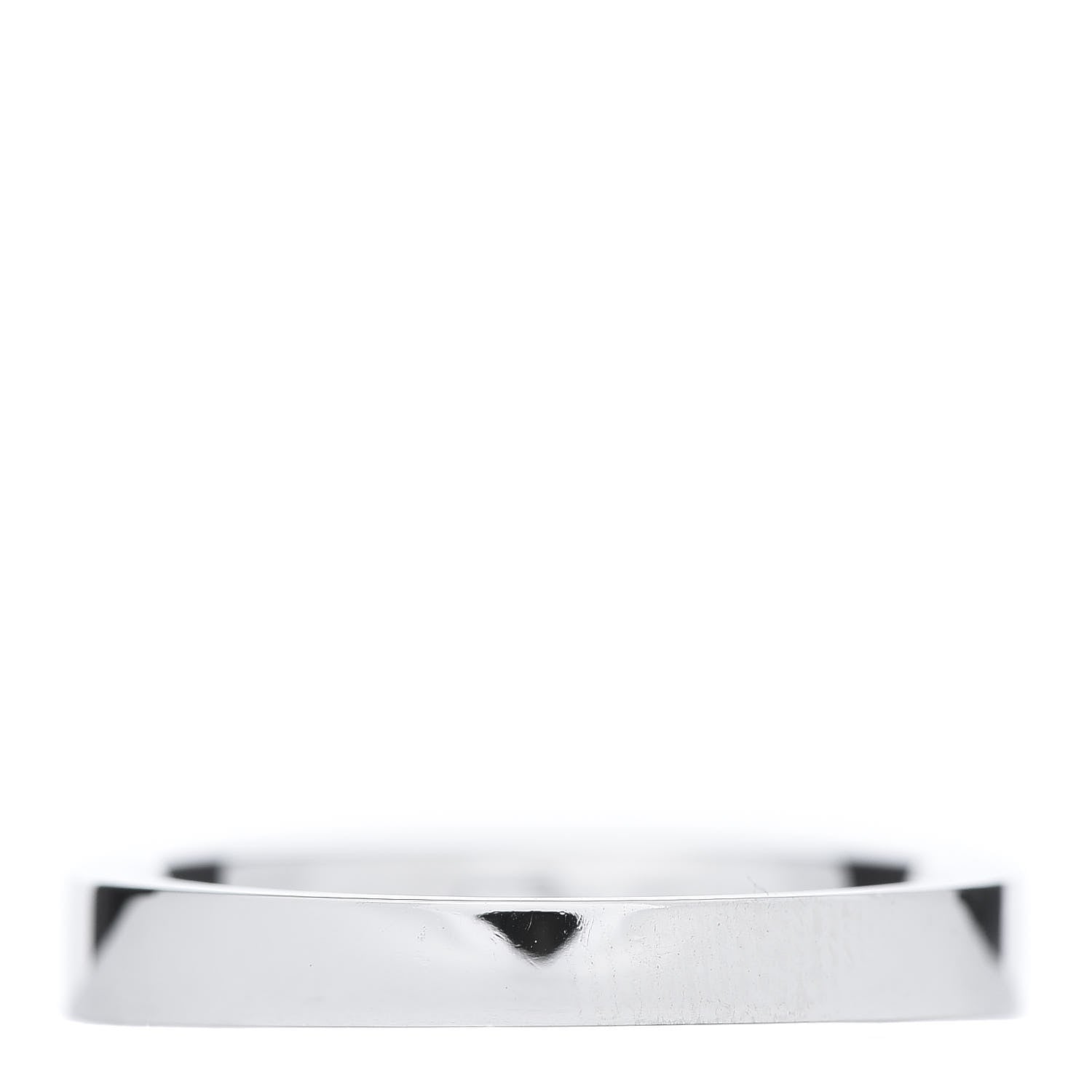 Harry Winston Platinum Diamond Single Baguette Wedding Band Ring 55 7.25 3 of 9
