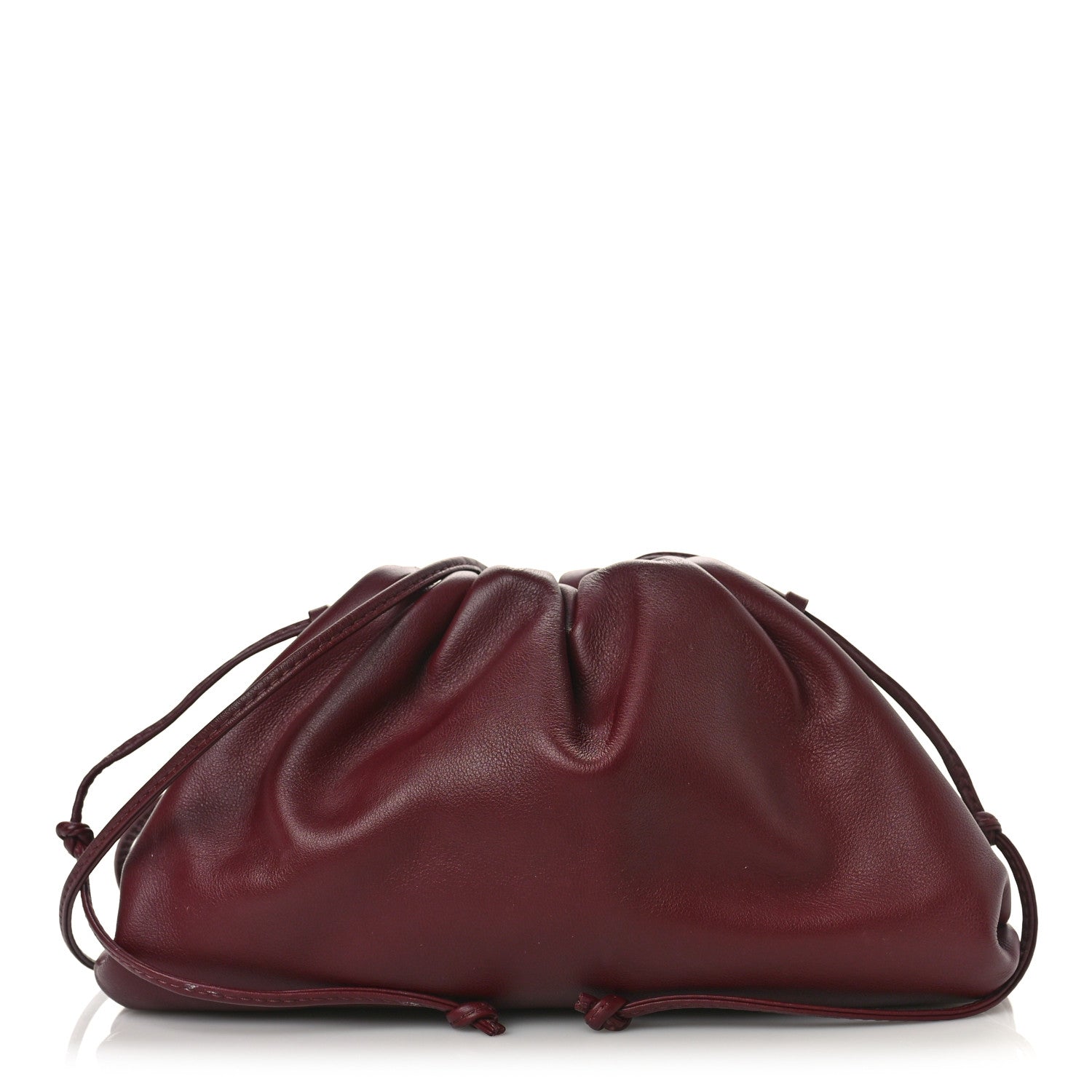 Bottega Veneta Butter Calfskin The Mini Pouch Bordeaux 1 of 8