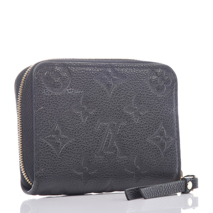 Louis Vuitton Empreinte Zippy Coin Purse Black 3 of 11