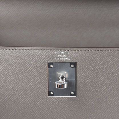 Hermes Epsom Kelly Sellier 28 Etain 8 of 11