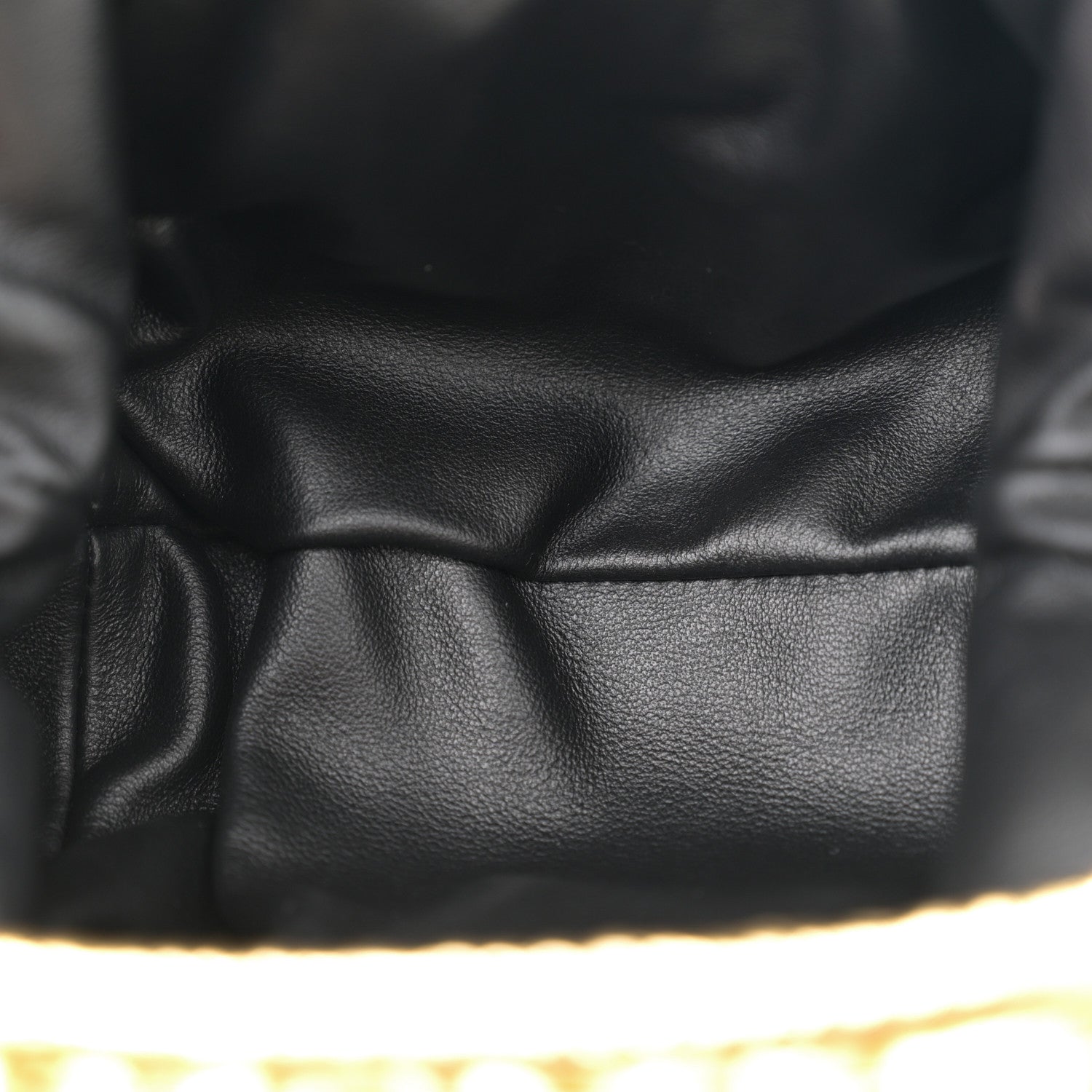 Bottega Veneta Metallic Bark Calfskin The Mini Pouch Gold 5 of 11