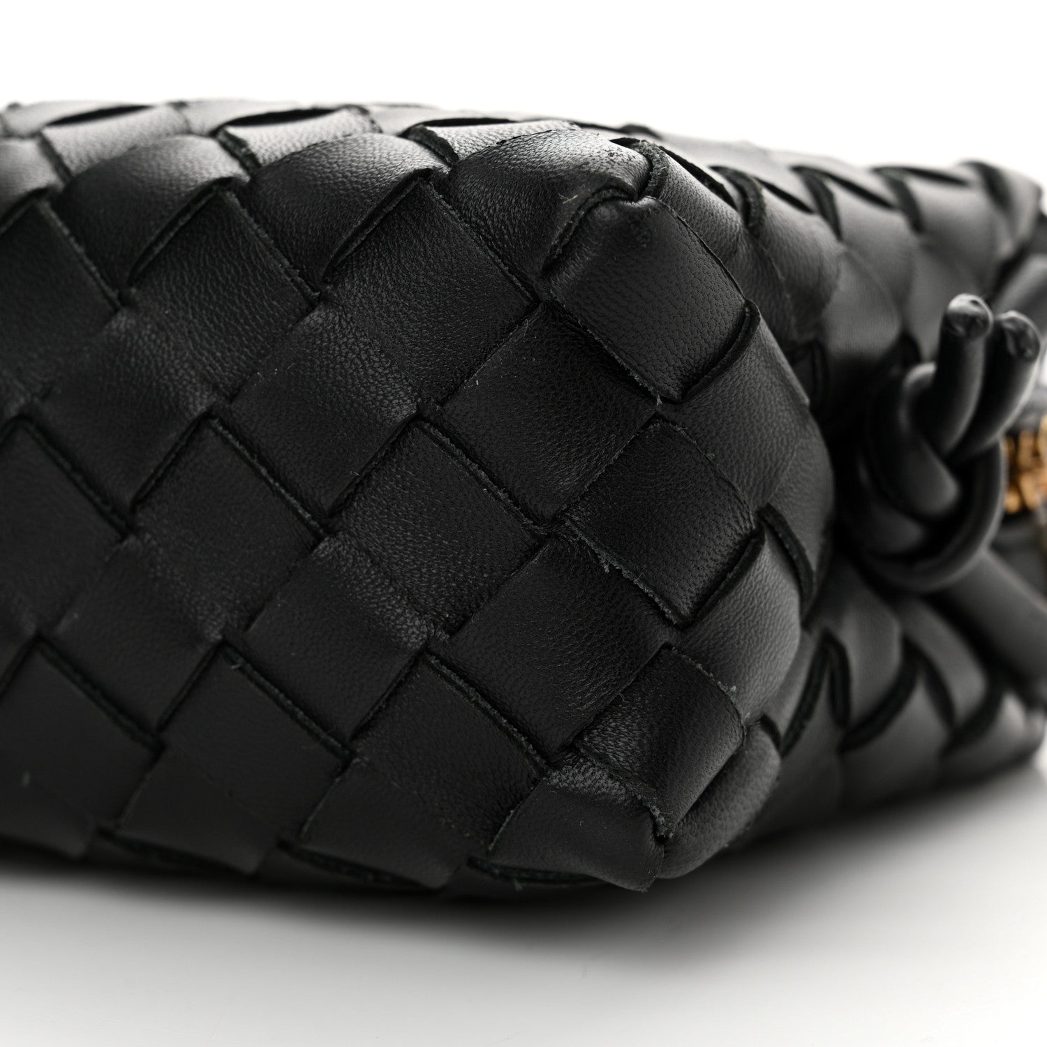 Bottega Veneta Nappa Intrecciato Mini Loop Camera Bag Black 9 of 9