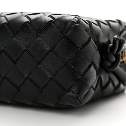 Bottega Veneta Nappa Intrecciato Mini Loop Camera Bag Black 9 of 9
