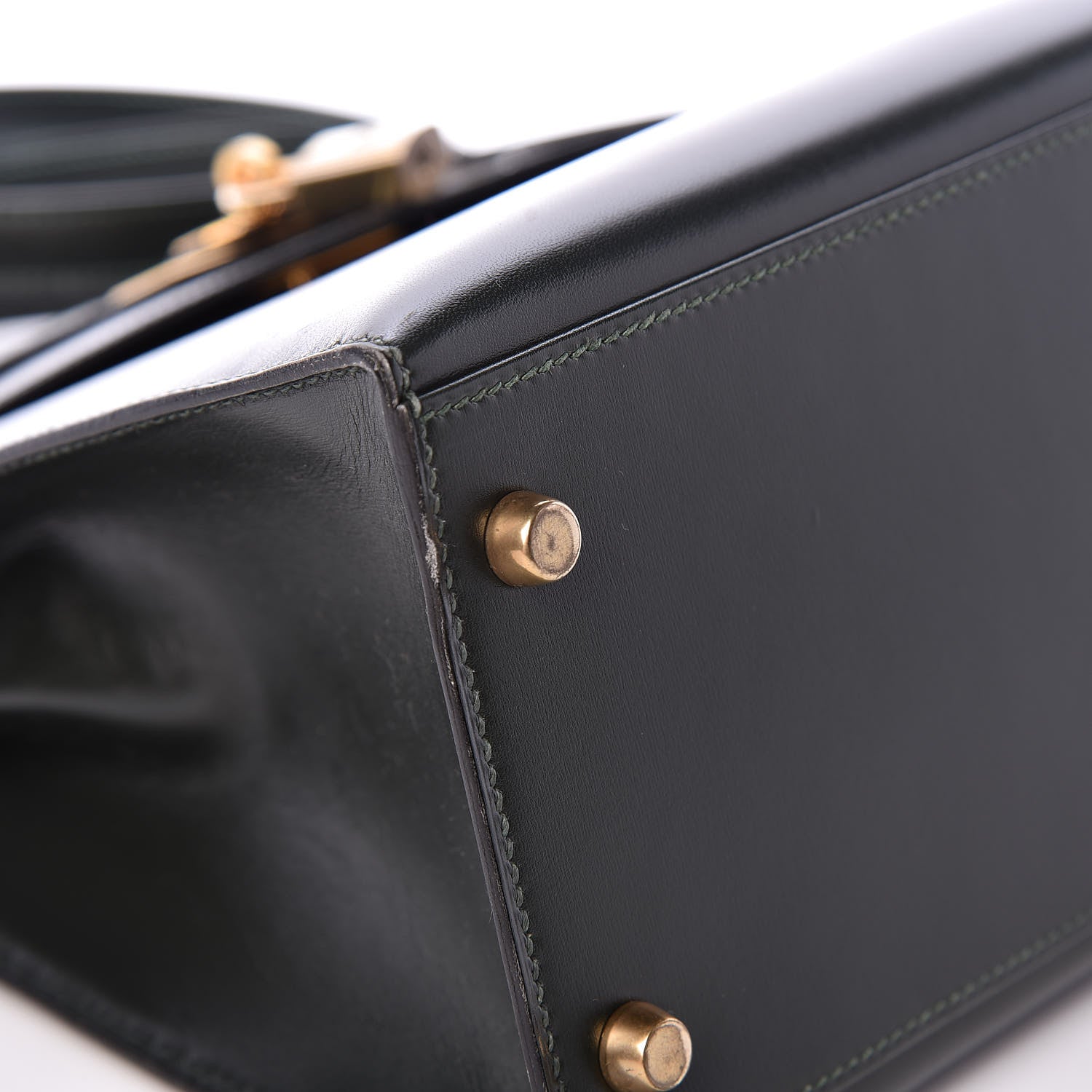 Hermes Box Kelly Sellier 28 Vert Fonce 22 of 49