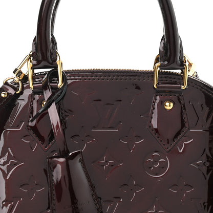 Louis Vuitton Vernis Alma BB Amarante 7 of 9