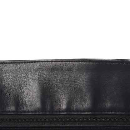Chanel Lambskin Quilted Shopping Tote Black 10 of 17