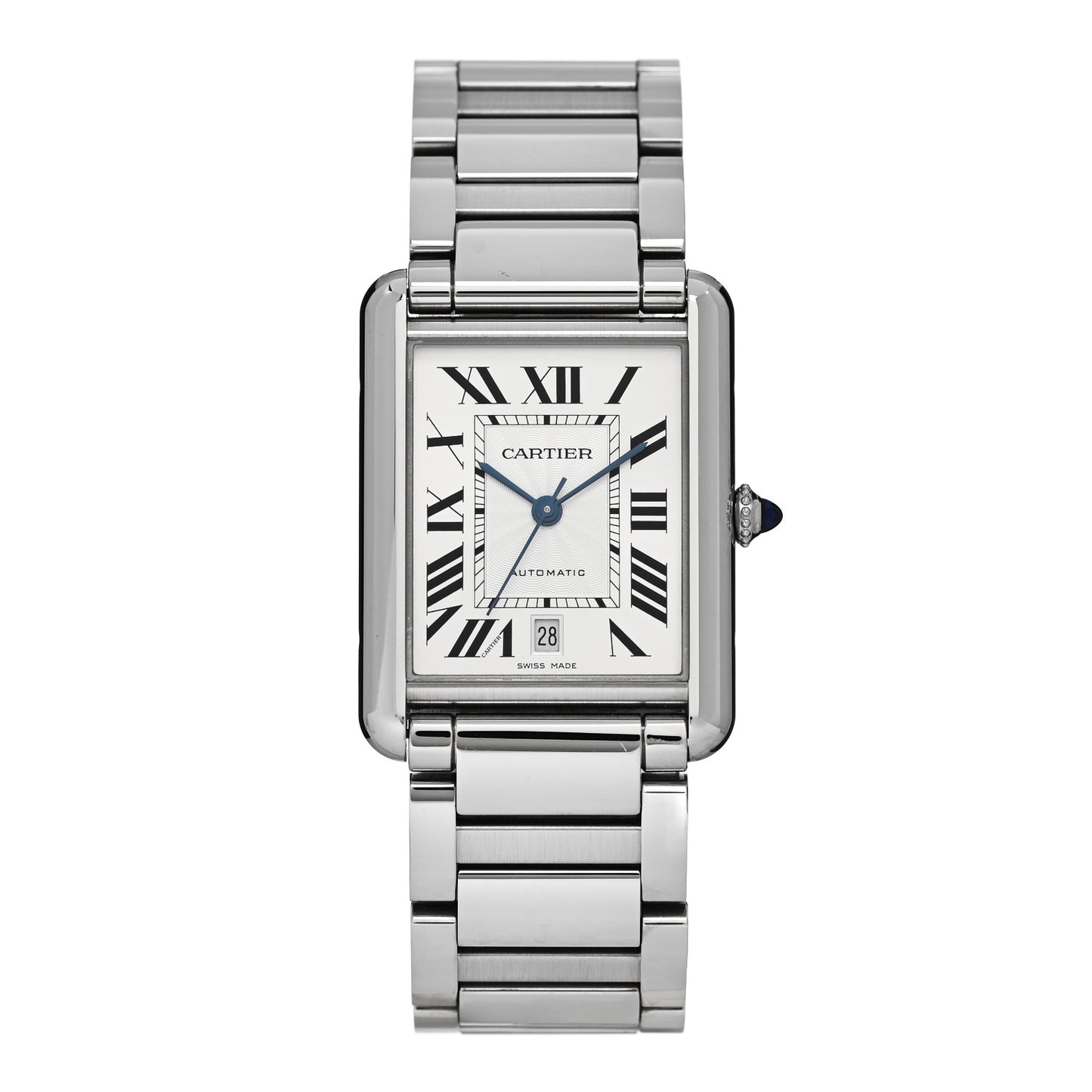 Stainless Steel 31mm Tank Solo Automatic Watch