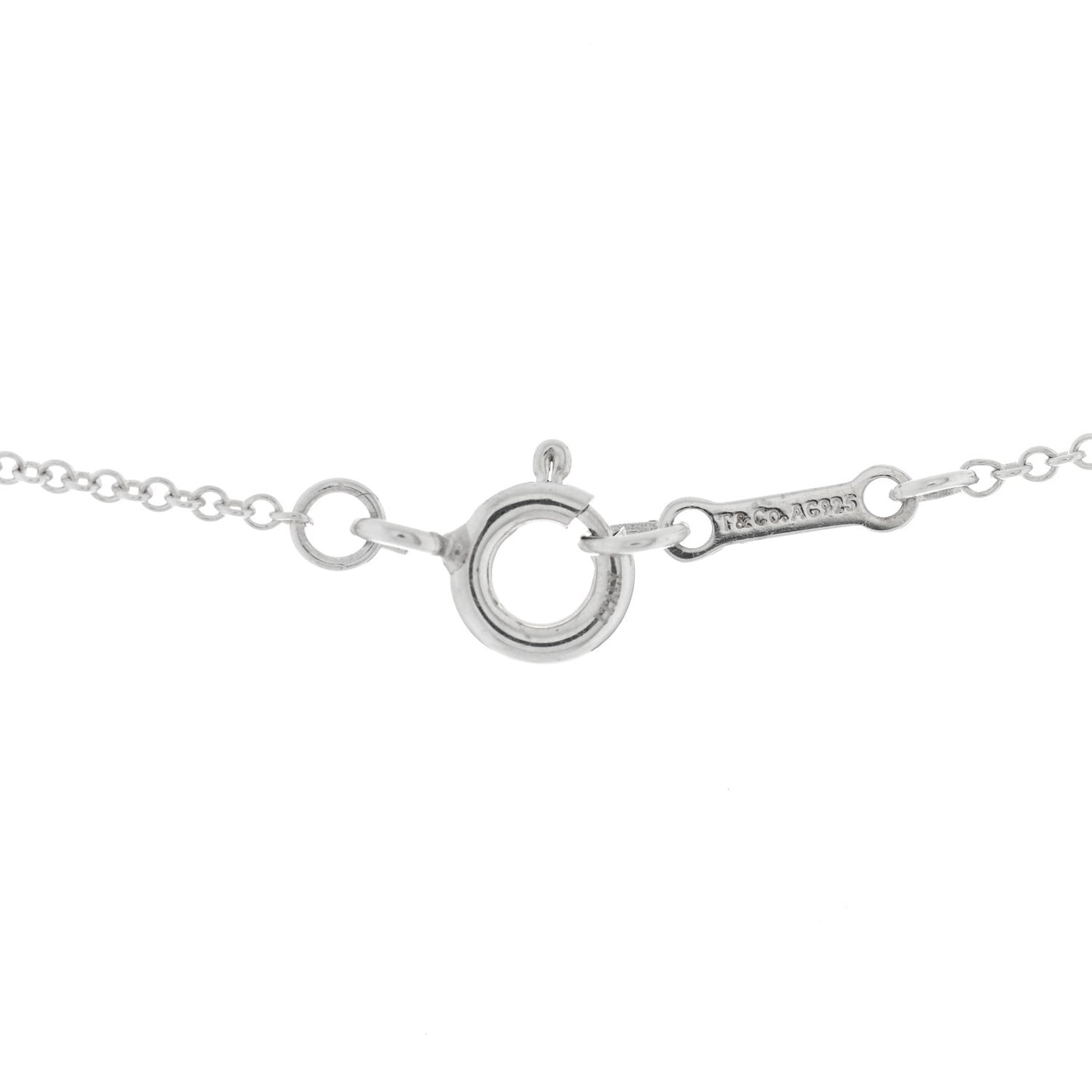 Sterling Silver Large Paloma's Melody Circle Pendant Necklace