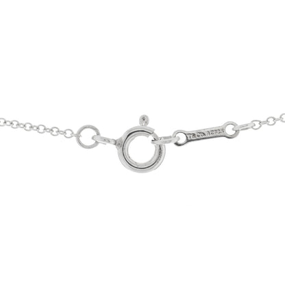 Tiffany Sterling Silver Large Paloma's Melody Circle Pendant Necklace 4 of 5