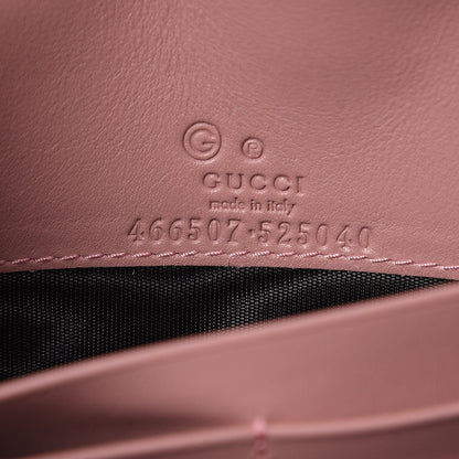 Gucci Microguccissima Crossbody Wallet Soft Pink 6 of 10