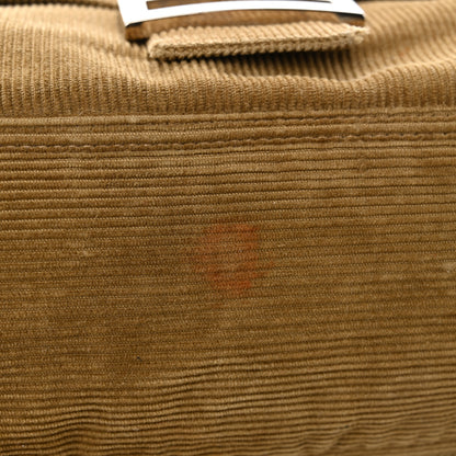 Fendi Corduroy Baguette Shoulder Bag Beige 10 of 10