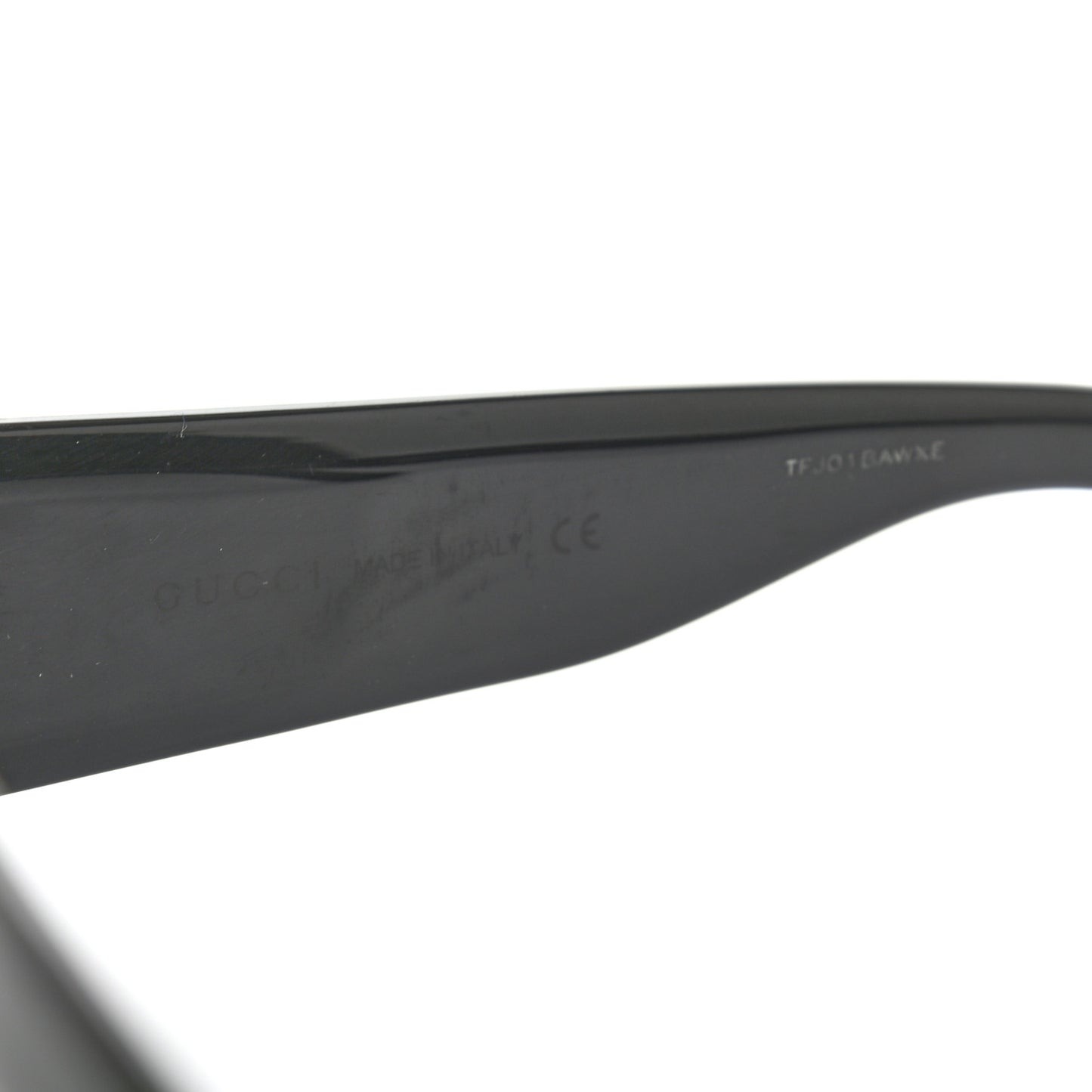 Acetate Square Frame Sunglasses GG0053S Black