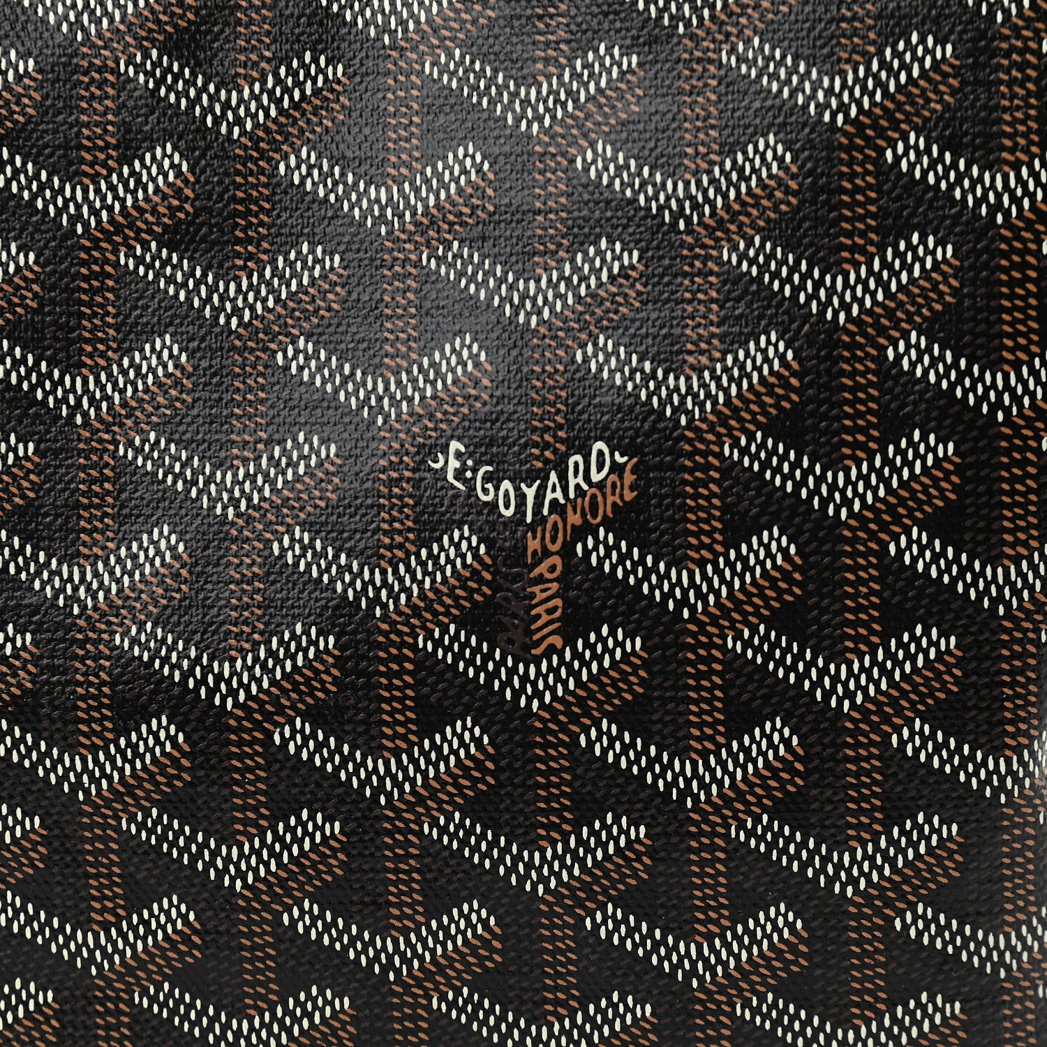 Goyard Goyardine Saint Louis PM Black Gold 8 of 9