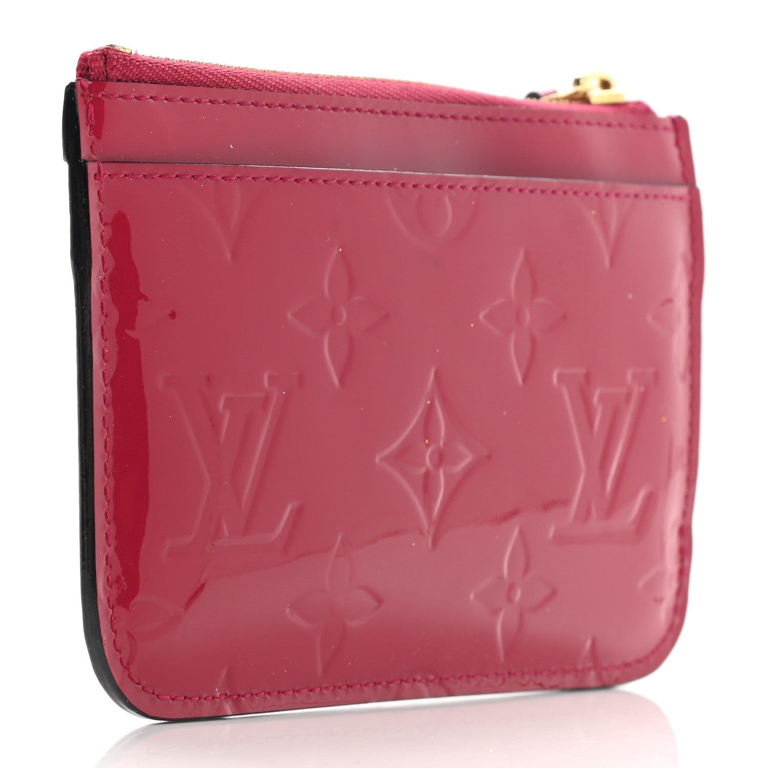 Louis Vuitton Vernis Key Pouch Rose Indien 3 of 8