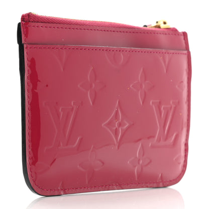 Louis Vuitton Vernis Key Pouch Rose Indien 3 of 8