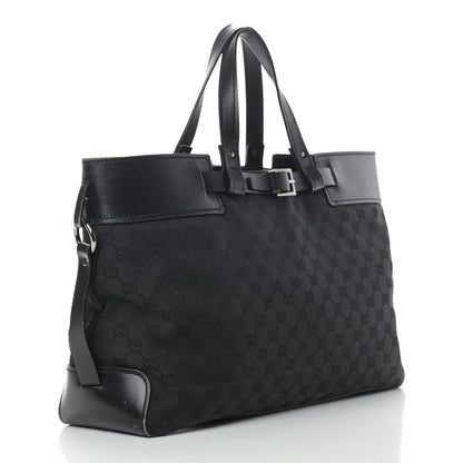Gucci Monogram Large Tote Black 2 of 16